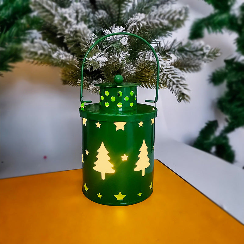 Nordic Style LED Christmas Lanterns – Creative Holiday Candle Decorations